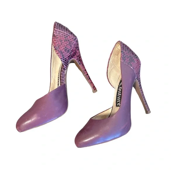 Juicy couture red wine heels in great condition - Picture 6 of 8